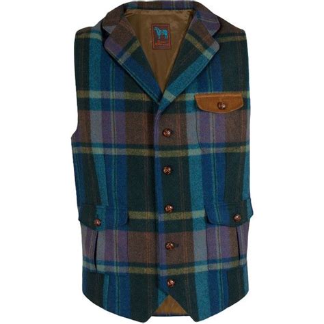 dior blue vest|Vest Blue Checkered Virgin Wool .